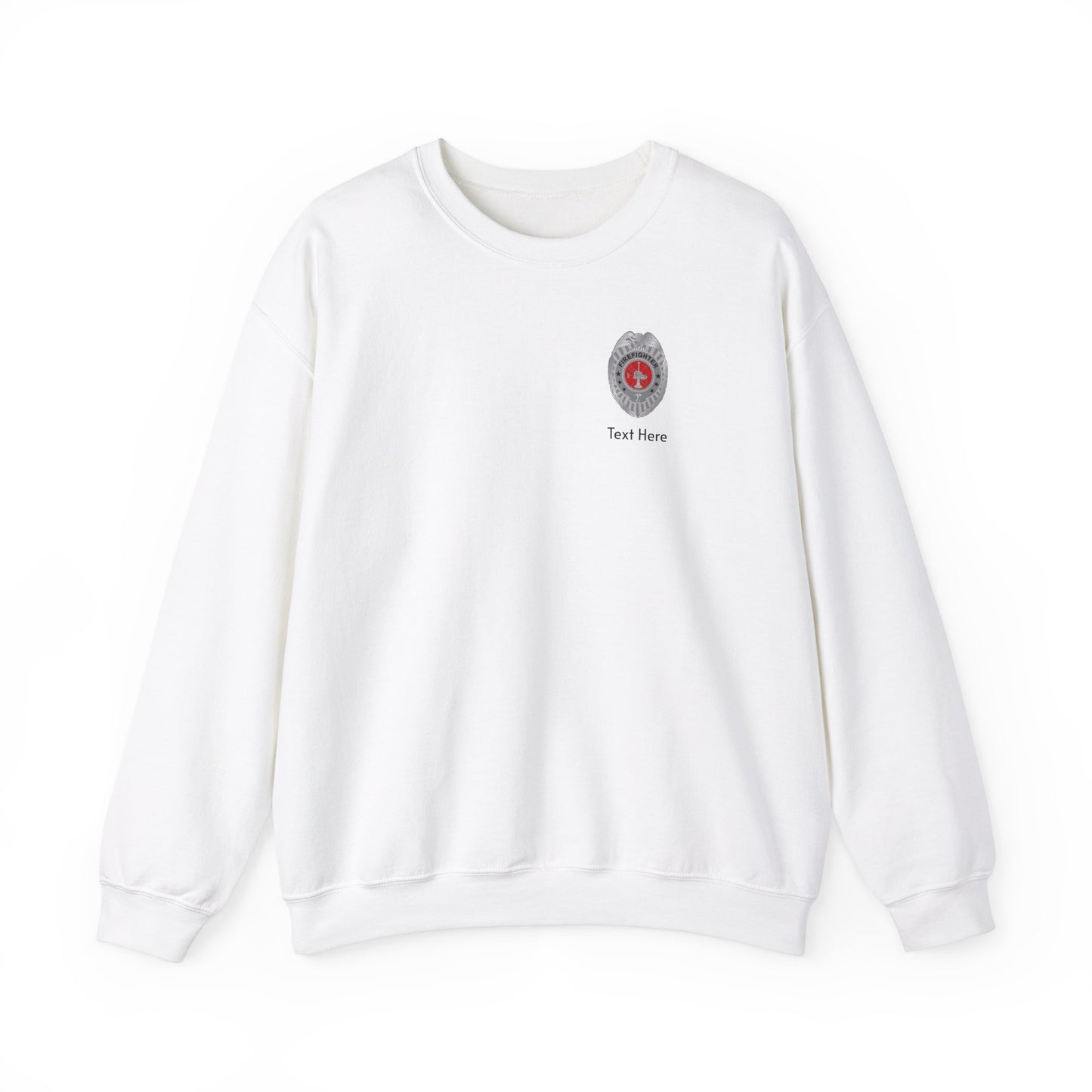 Firefighter Badge Sweatshirt