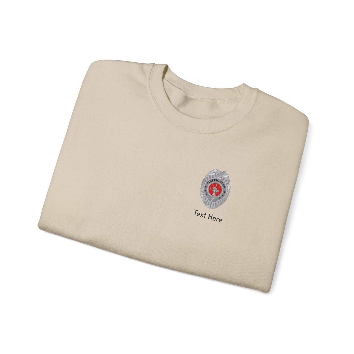 Firefighter Badge Sweatshirt
