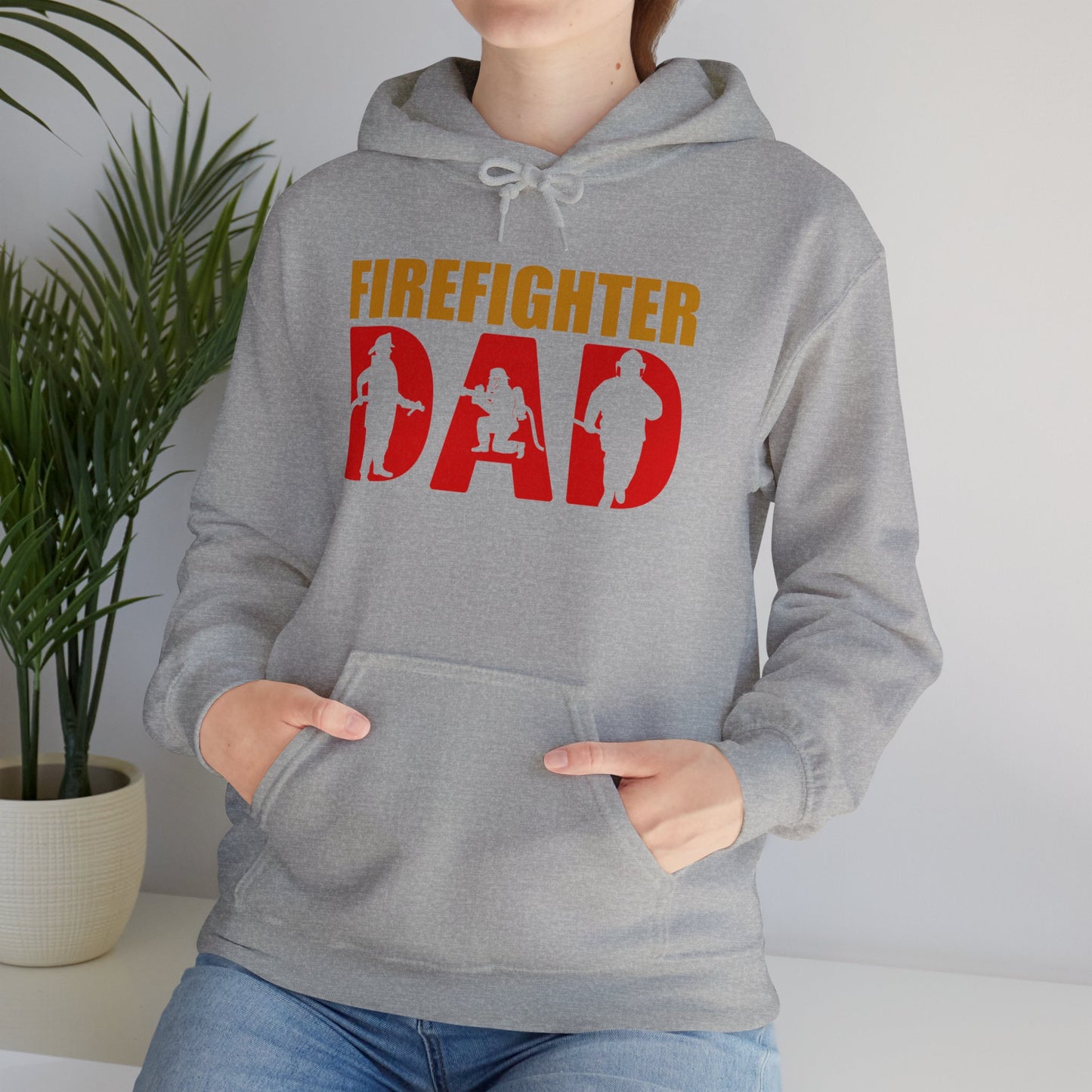 Firefighter Dad Hoodie