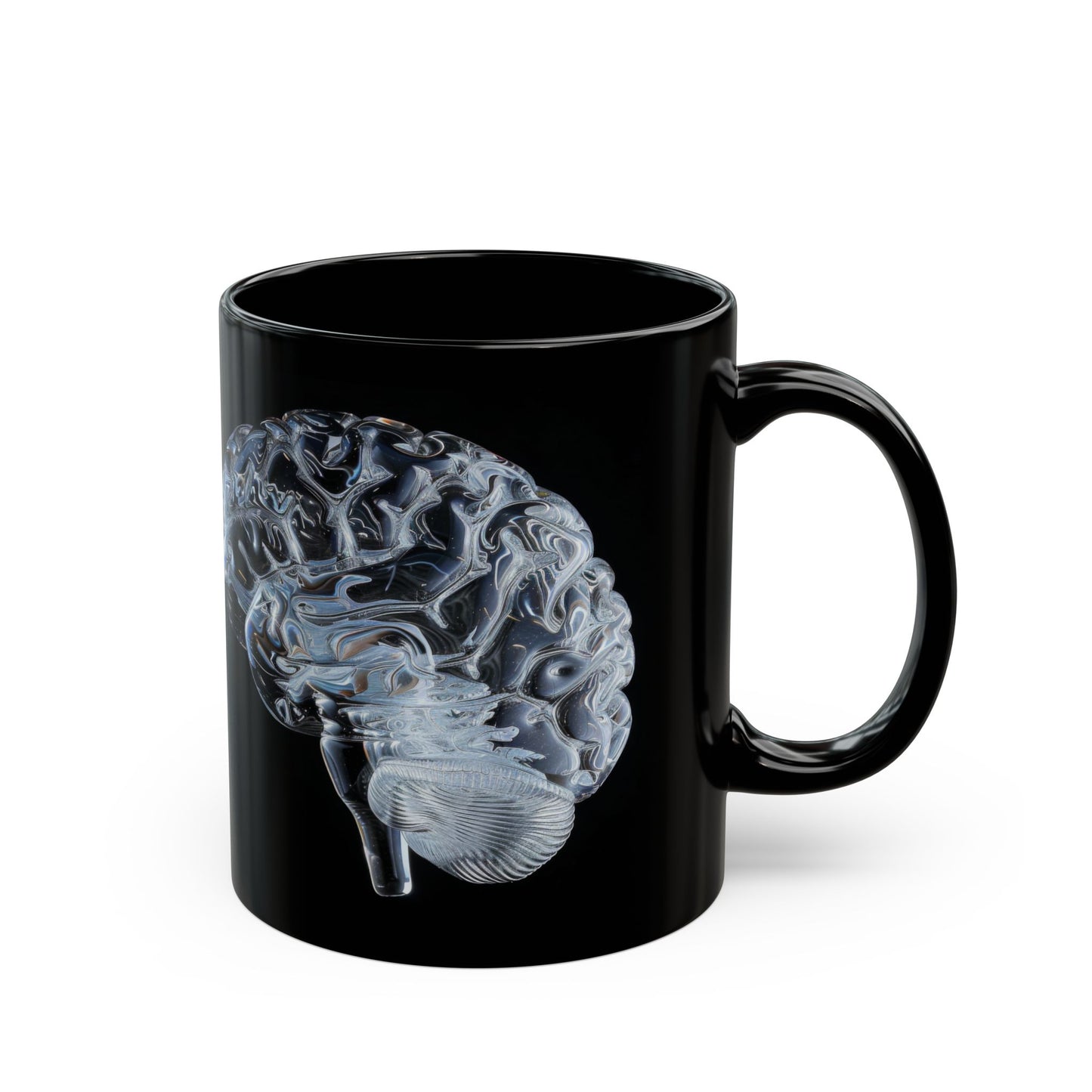 Glass Brain Ceramic Mug