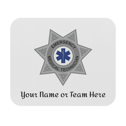 EMT Badge Custom Mouse Pad