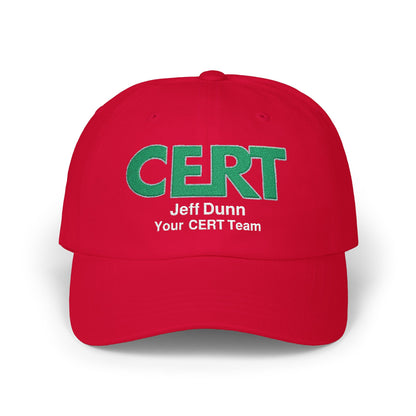 CERT Custom Baseball Cap
