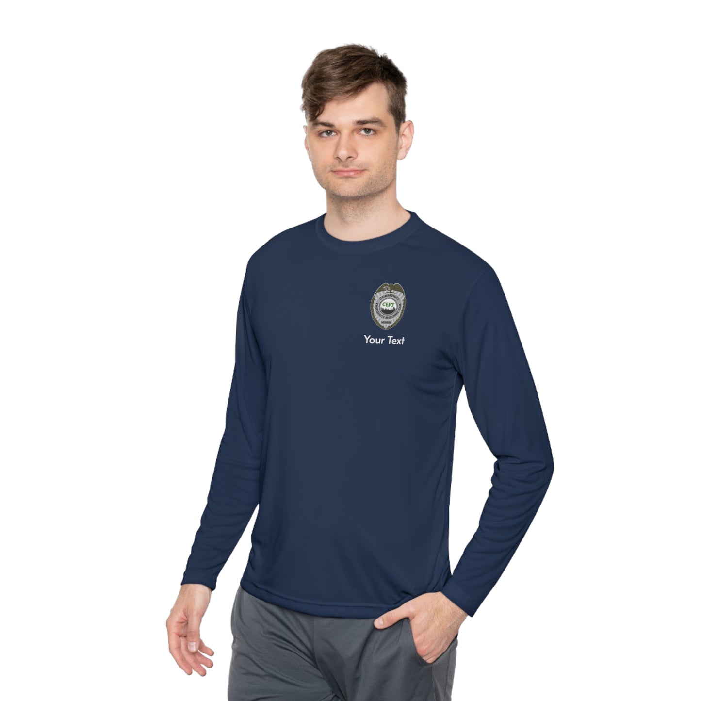 CERT Badge Long Sleeve Tee