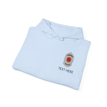 Volunteer Firefighter Badge Hoodie