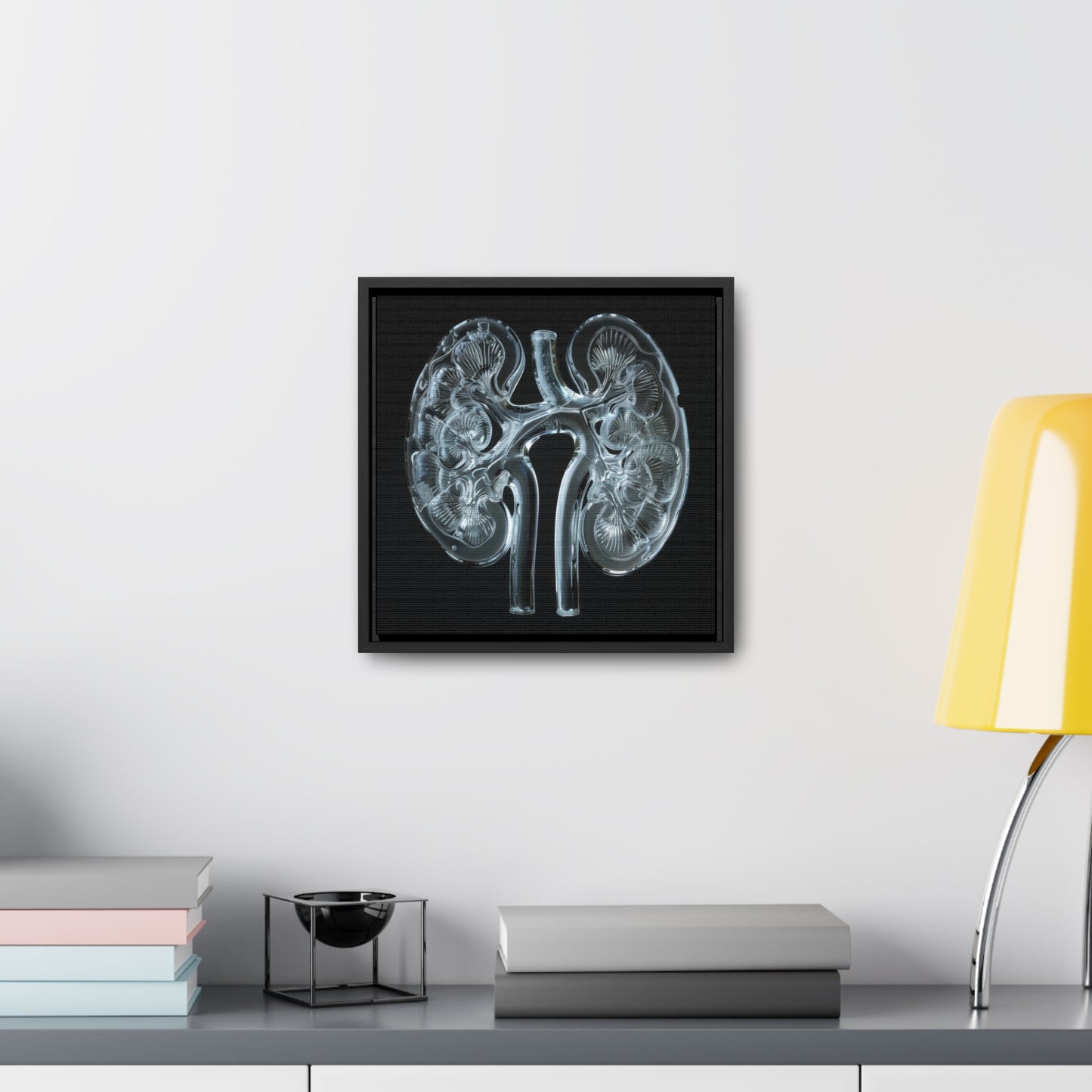 Framed Canvas - Glass Kidneys