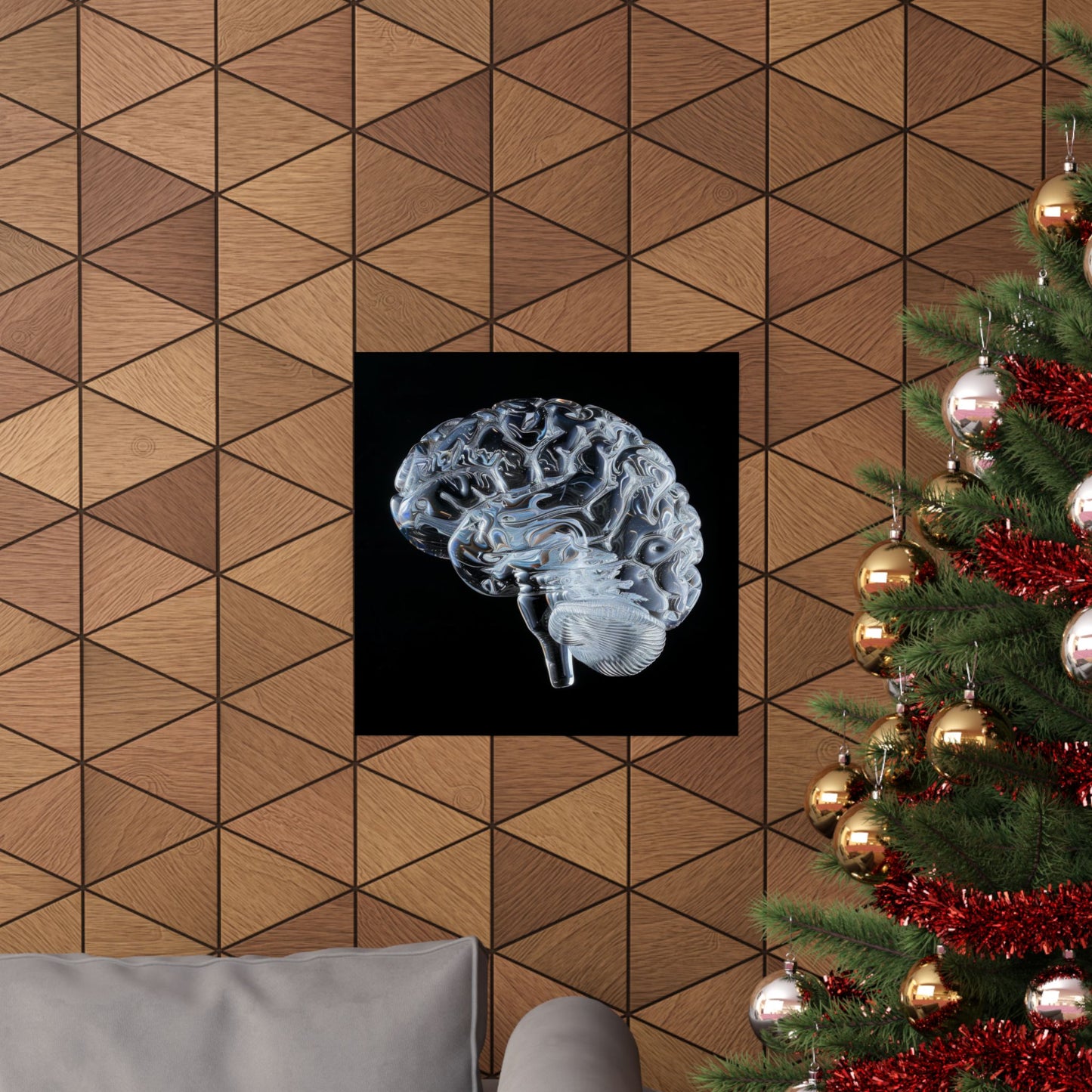 Poster - Glass Brain