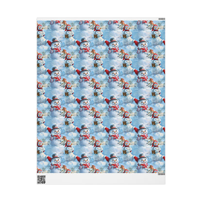 Dr. Frosty Wrapping Paper