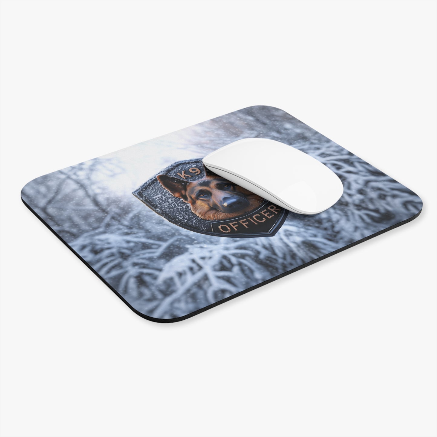 K9 Officer Mouse Pad