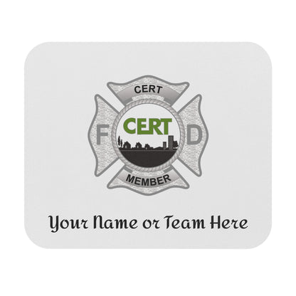 CERT FD Badge Custom Mouse Pad