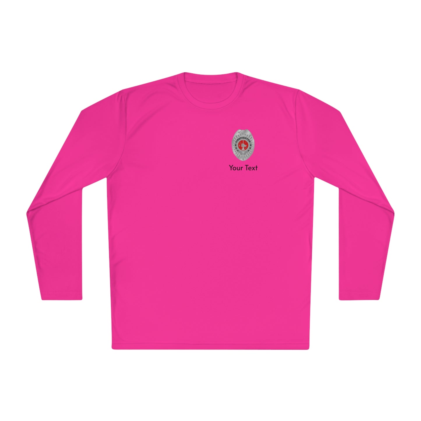 Firefighter Badge Long Sleeve Tee
