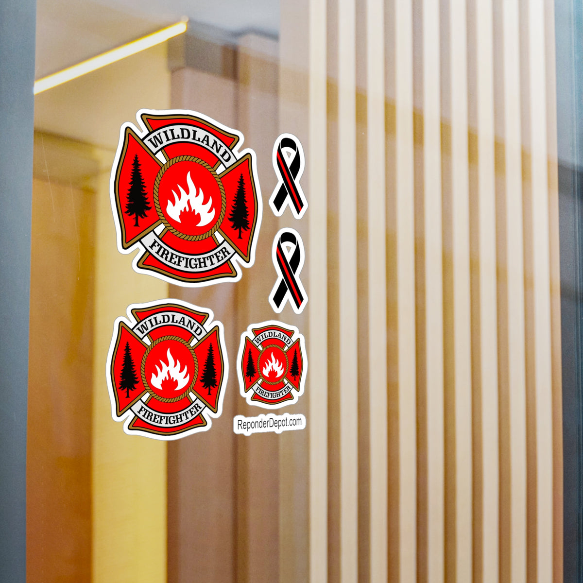 Wildfire Service Sticker Wildland Firefighter Decal Set – Responder Depot
