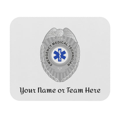 EMT Badge Custom Mouse Pad