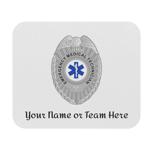EMT Badge Custom Mouse Pad