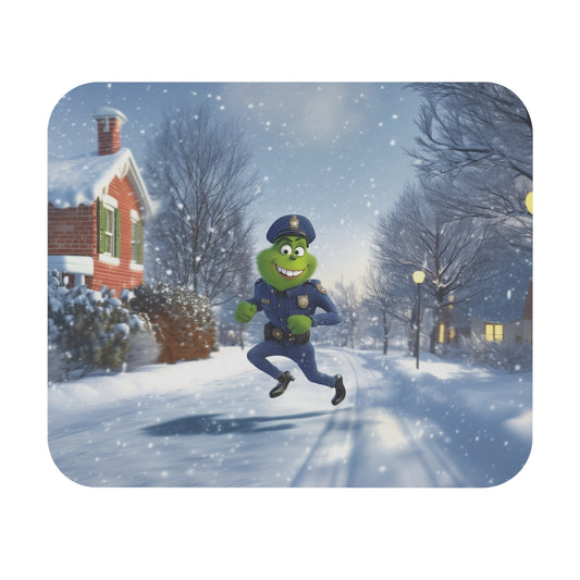 Officer Grinch Mouse Pad