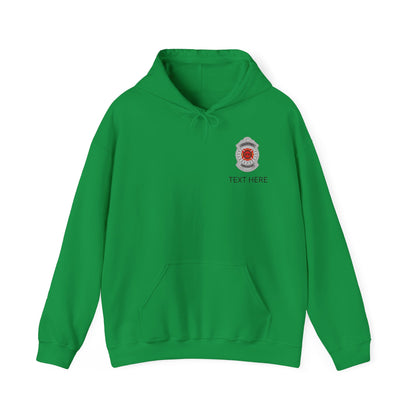 Volunteer Firefighter Badge Hoodie