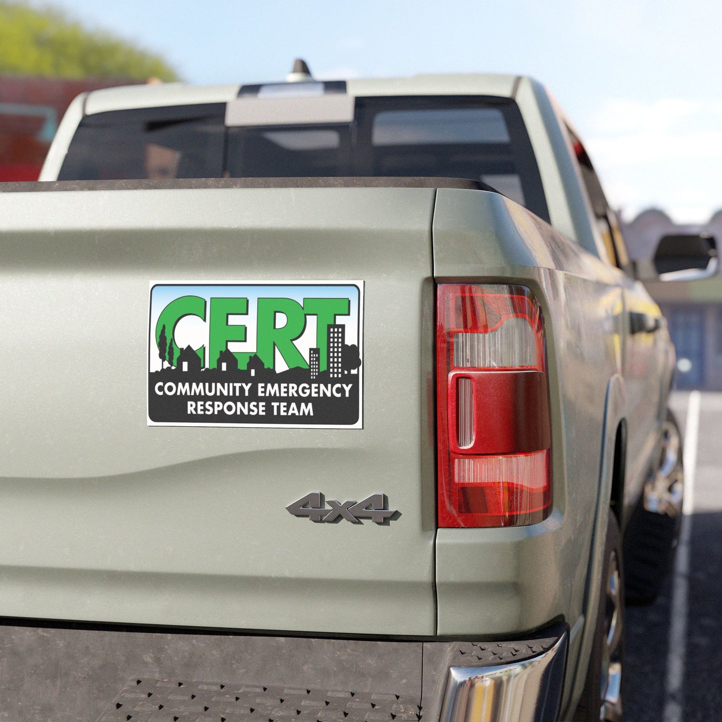 CERT Logo Car Magnet