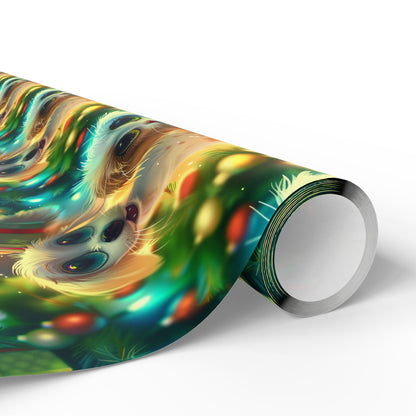 Puppy & Kitten Wrapping Paper