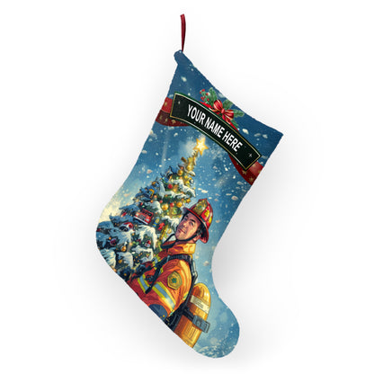 Firefighter Tree Stocking