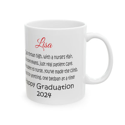 Student Nurse Grad Mug - Custom