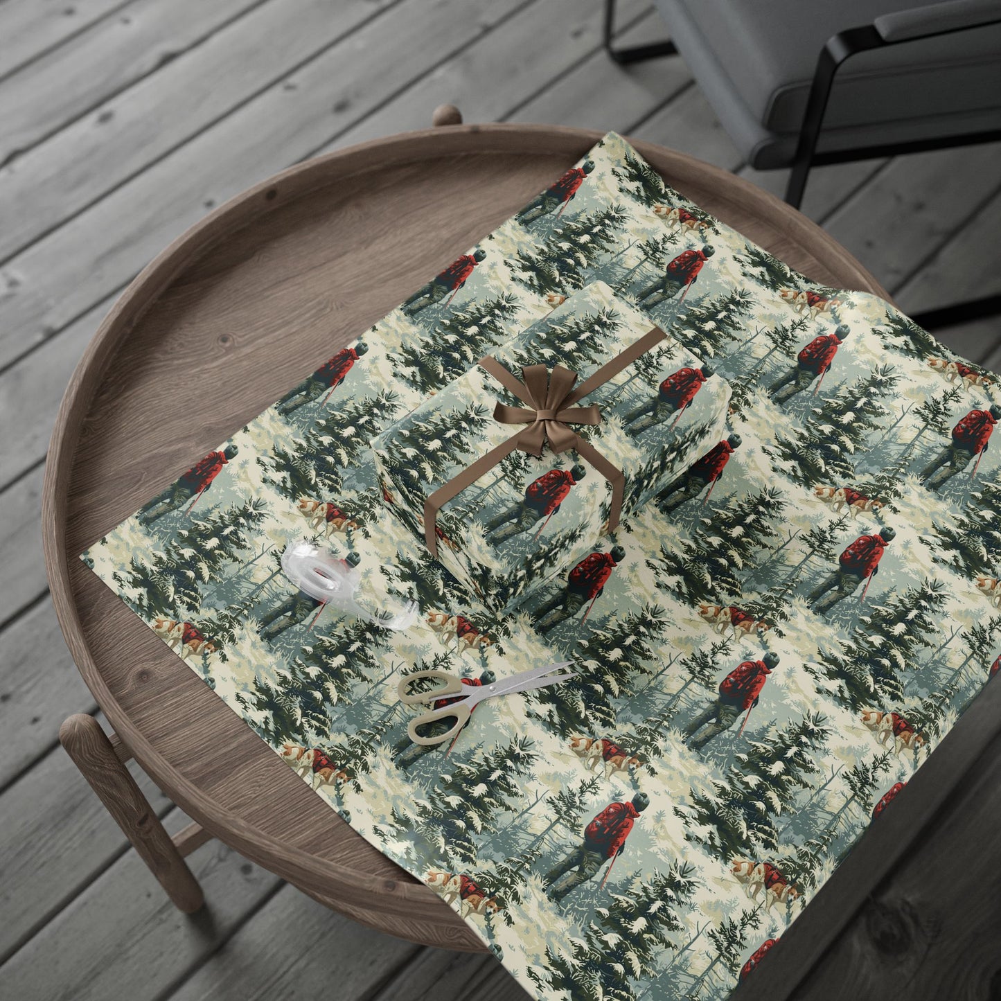 SAR Dog & Handler Wrapping Paper