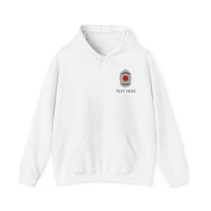 Volunteer Firefighter Badge Hoodie