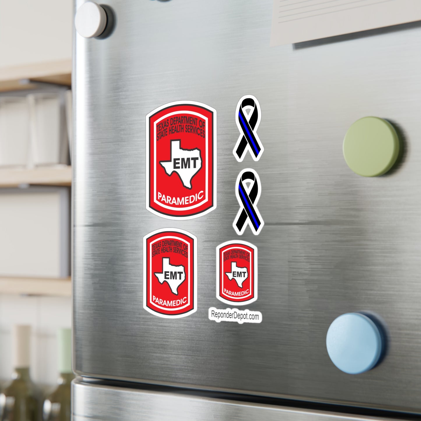 TX - Paramedic Decal Set