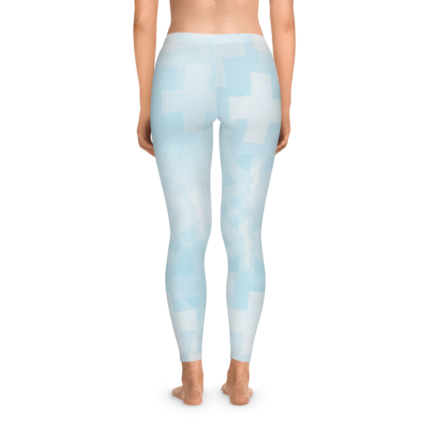 Star of Life & Cross Stretchy Leggings