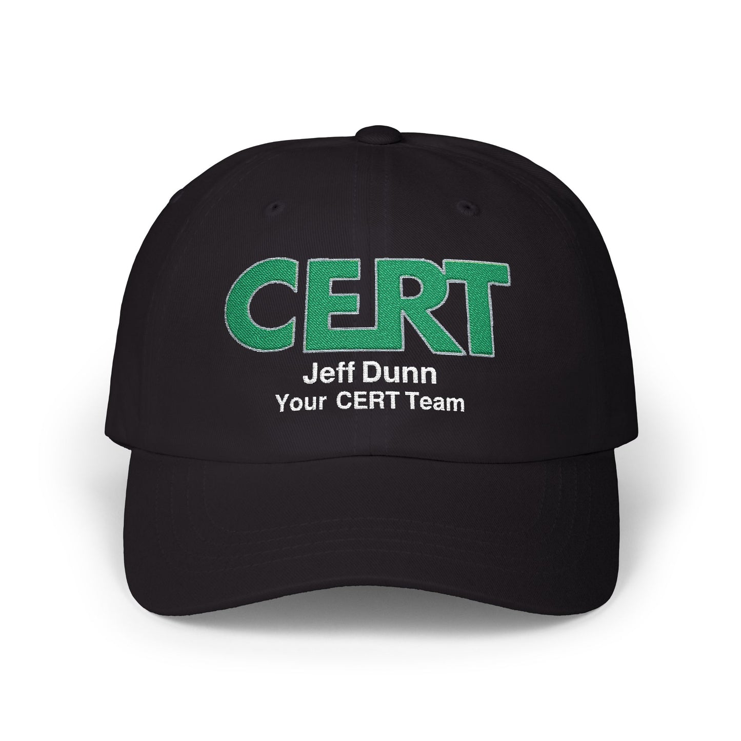 CERT Custom Baseball Cap