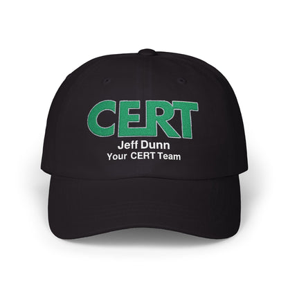 CERT Custom Baseball Cap