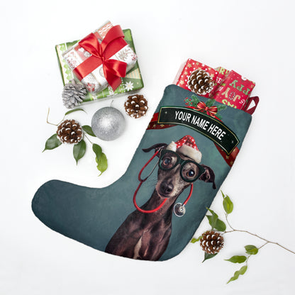 Santa's Vet Tech Stocking