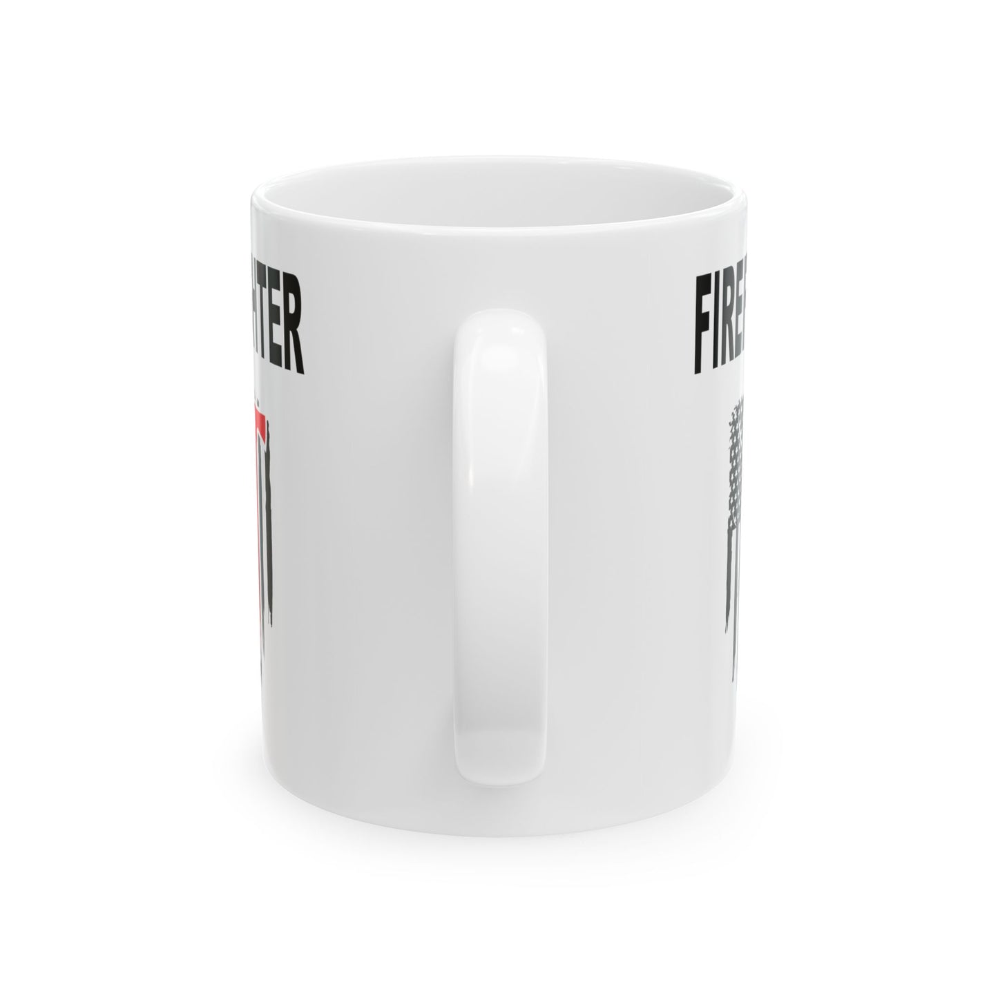 Firefighter Flag & Axe Mug