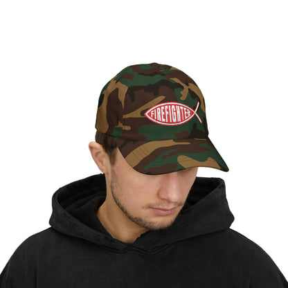 Firefighter & Faith Baseball Cap