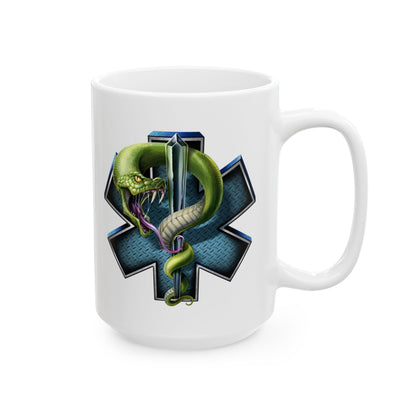 Star of Life and Snake Mug