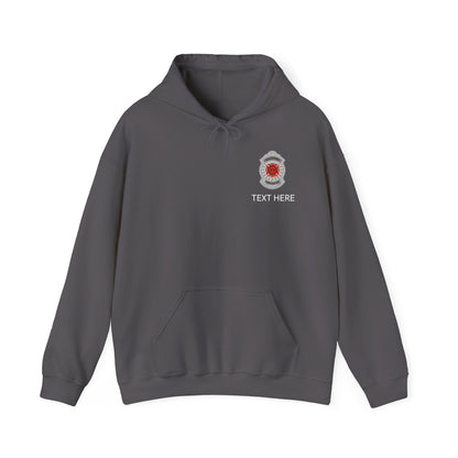 Volunteer Firefighter Badge Hoodie
