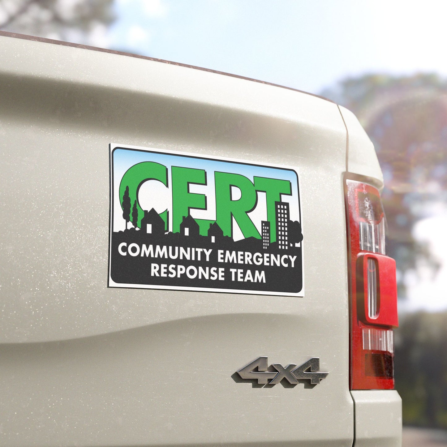 CERT Logo Car Magnet