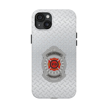 Volunteer Firefighter Tough Phone Cases