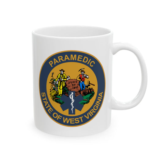West Virginia Paramedic Patch Mug