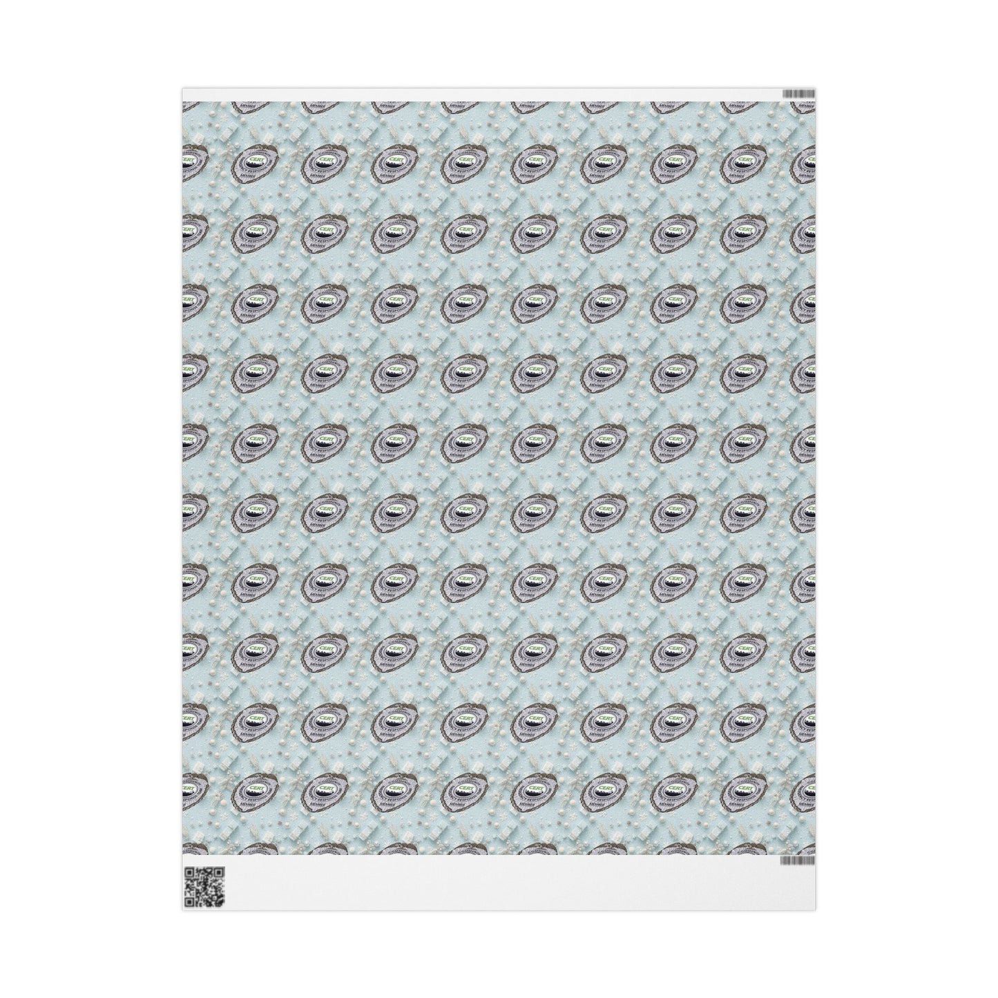 CERT Badge-S Wrapping Paper