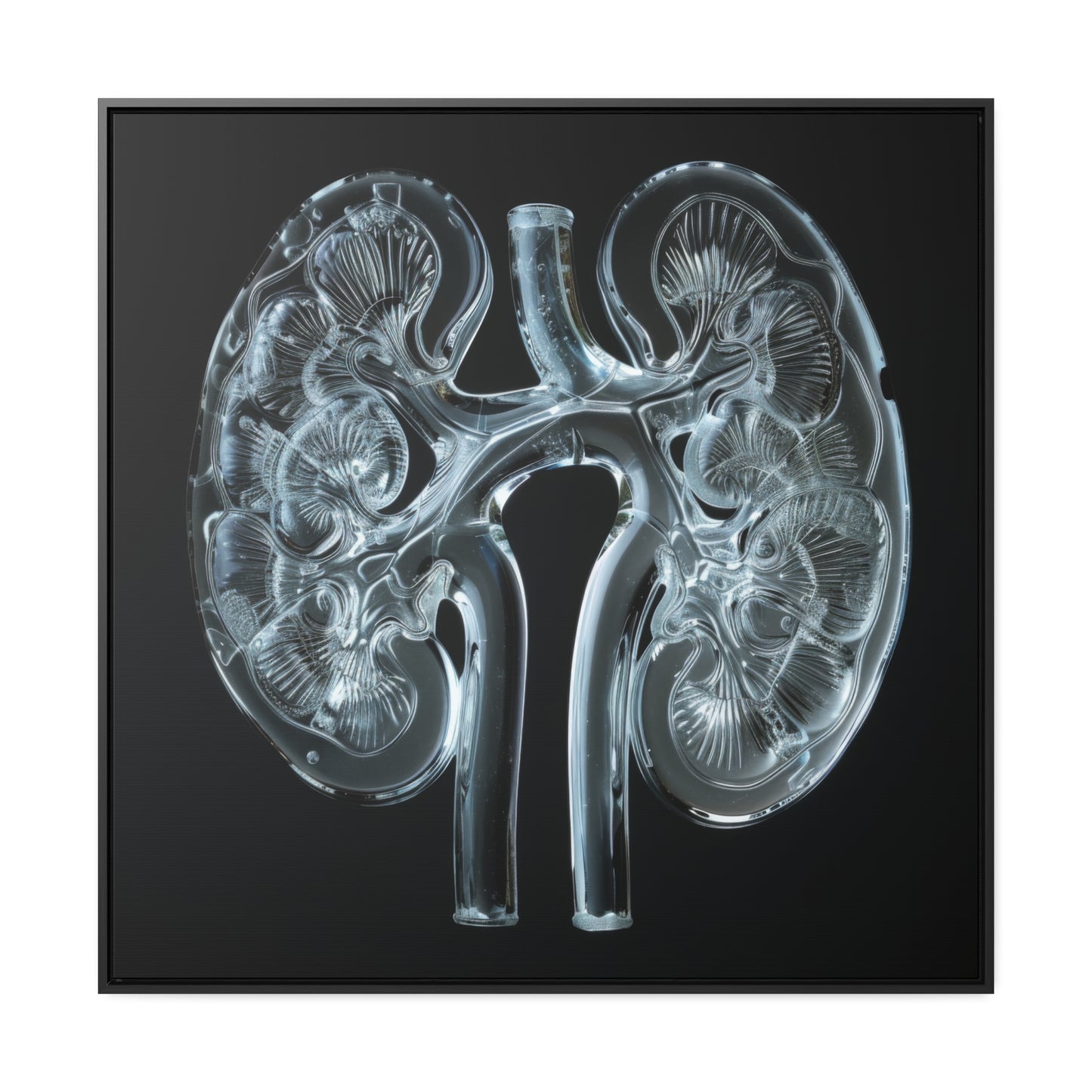 Framed Canvas - Glass Kidneys