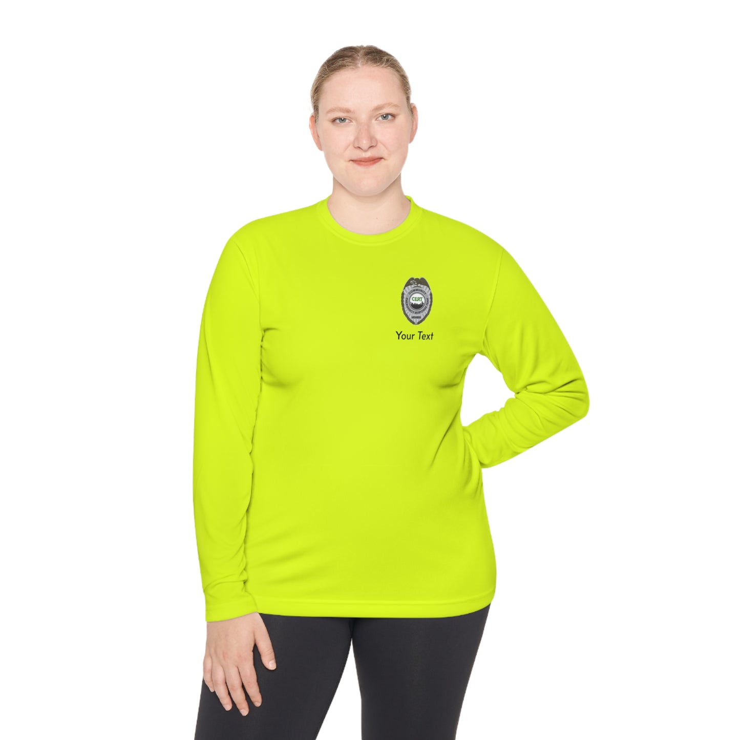 CERT Badge Long Sleeve Tee
