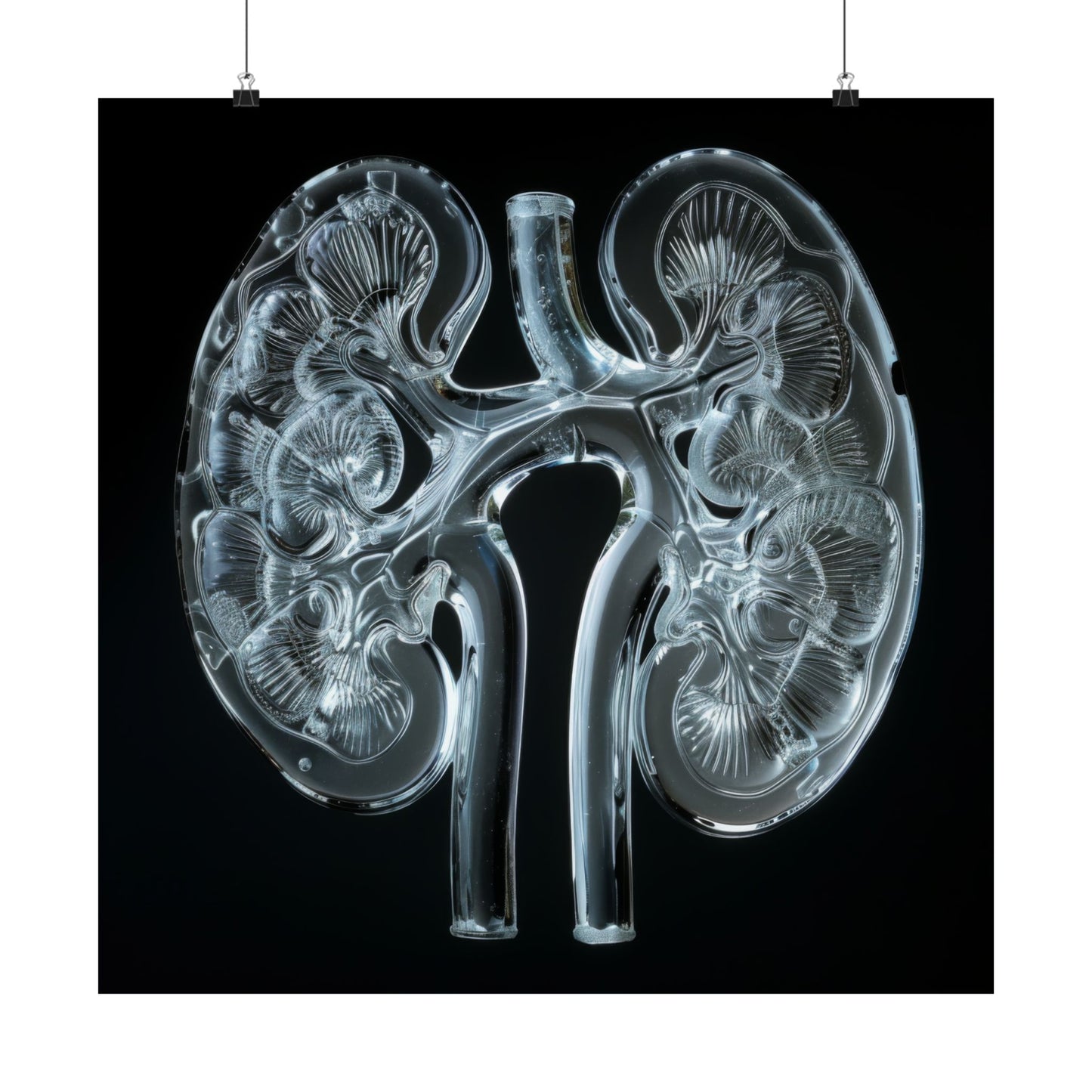 Poster - Glass Kidney
