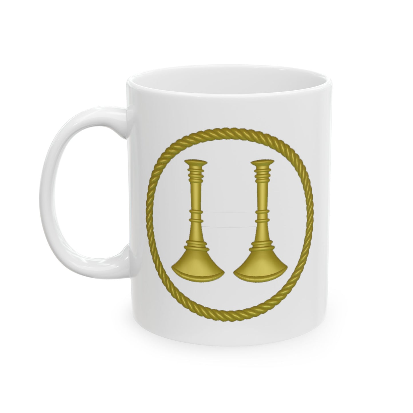 Rank - 2 Bugles Mug