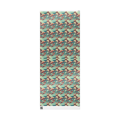 Superhero Nurse Wrapping Paper