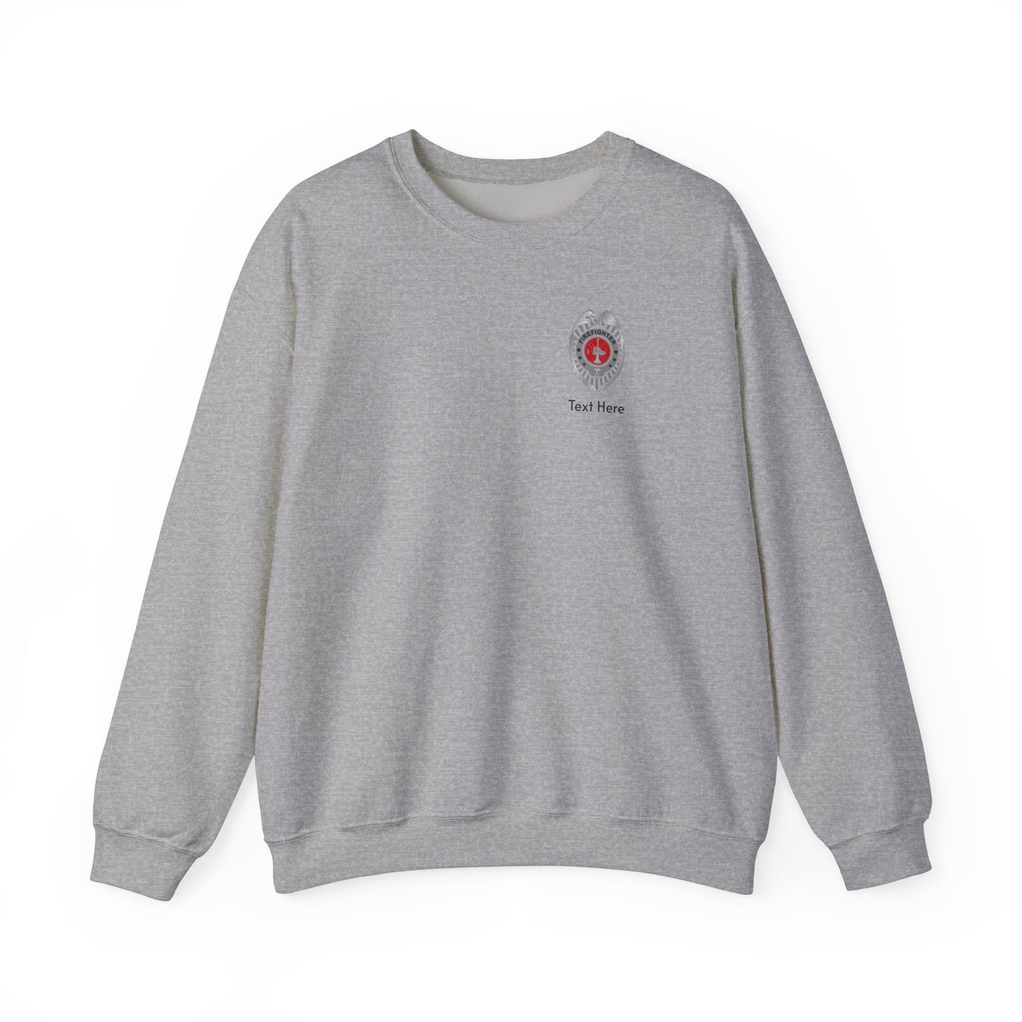Firefighter Badge Sweatshirt