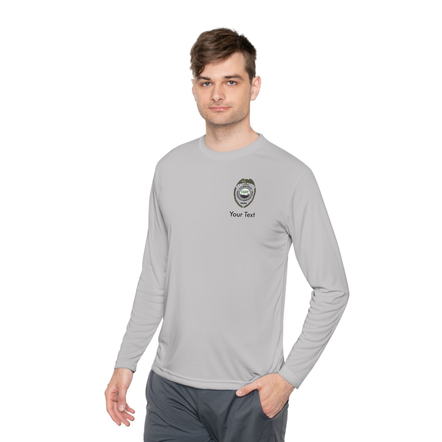 CERT Badge Long Sleeve Tee
