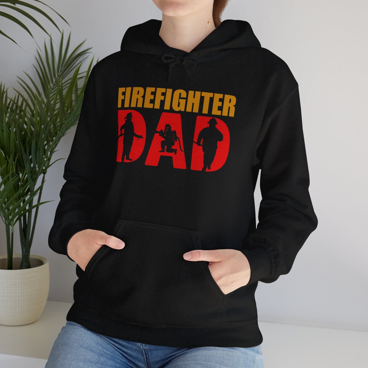 Firefighter Dad Hoodie