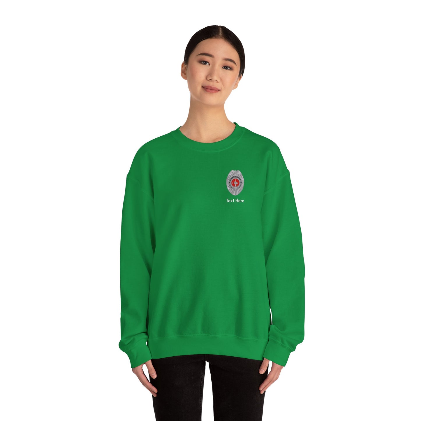 Firefighter Badge Sweatshirt