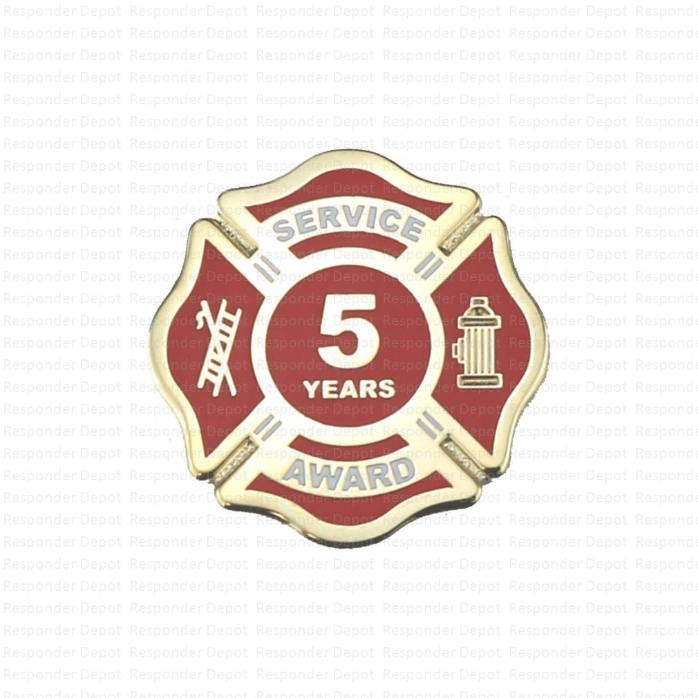 Fire Service Award - 5 Years