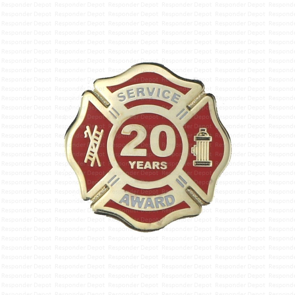 Fire Service Award - 20 Years