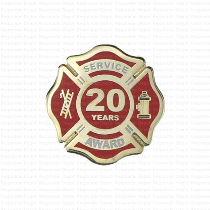 Fire Service Award - 20 Years